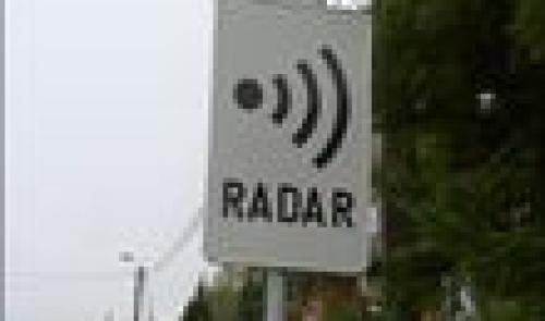 Radar sur l'E42 